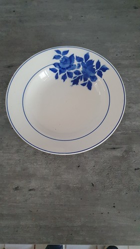 Assiette decorative demi - assiette,
