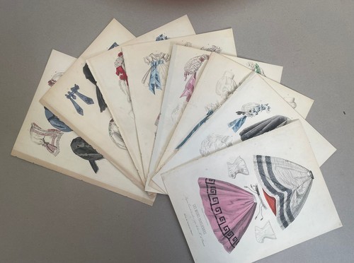 Lot gravures de mode - gravures,