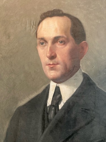 Belle peinture portrait - portrait, homme