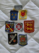 Lot Insignes Scouts en tissus