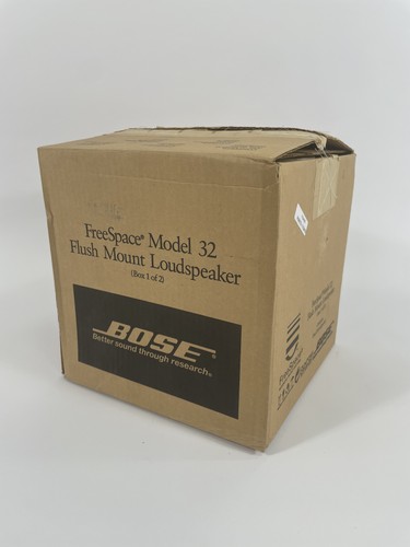 Bose freespace model - freespace, flush