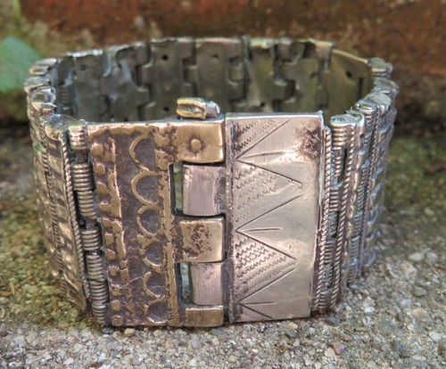 Bracelet articulé ancien - bracelet,