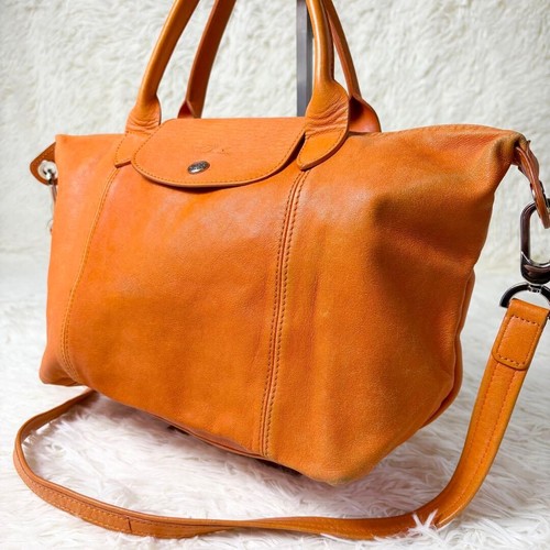Longchamp pliage cuir - pliage,