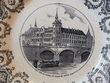 Assiette Bordeaux Vieillard