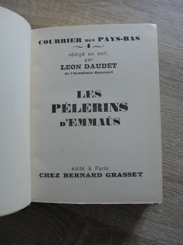 Léon daudet courrier des - daudet,