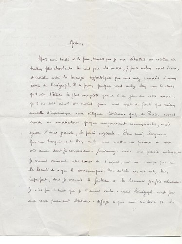 Lettre autographe edmond - lettre,