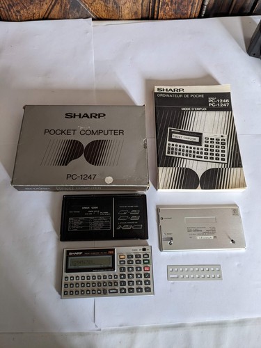 Sharp 1247 calculator - sharp,