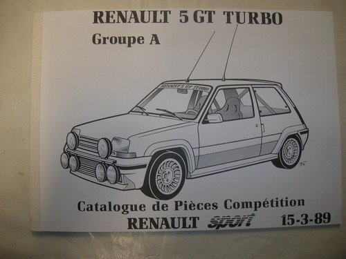 Renault turbo groupe - renault, 5