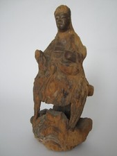 Statuette chinoise bois - chinoise, en