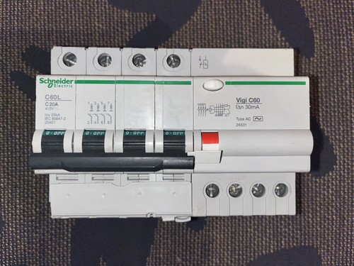 Disjoncteur differentiel tetra - disjoncteur,