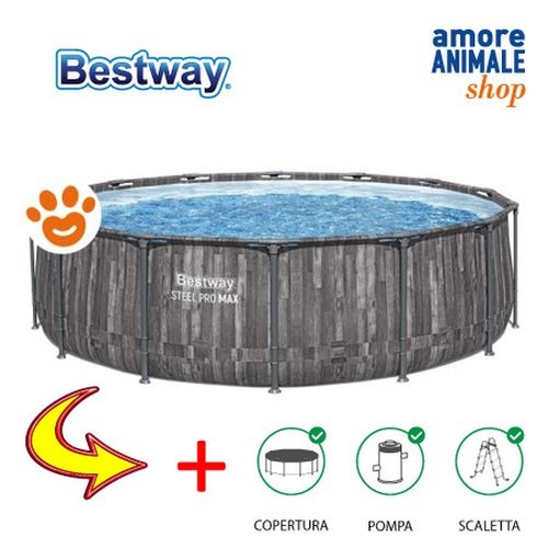 Bestway piscine steel pro max - piscine,