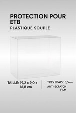 Pokémon lot 10 Protections souples pour coffret dresseur d'élite Pokémon ETB