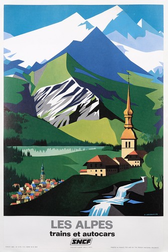 Les alpes trains - trains, autocars
