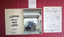 N°21866 / SCANIA LB 80 / catalogue en français 1972 + fiche LB 85 P