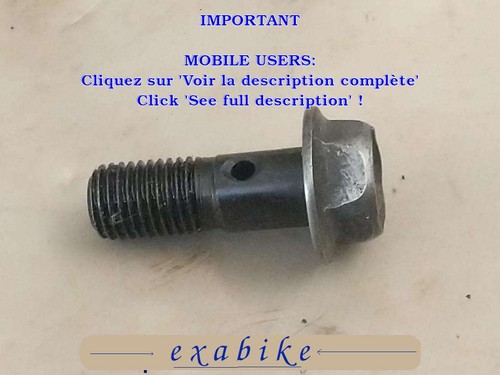 Raccord banjo huile pour - banjo,