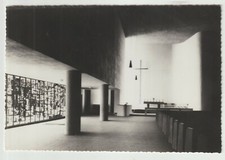 07 POUZIN CPSM église du POUZIN / Maurice Biny - vitraux de Chapuis par Ballayn