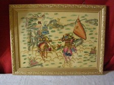 Estampe japonaise, cadre en