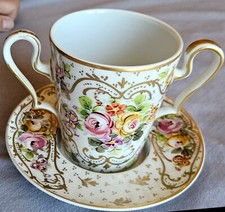 Tasse à chocolat 2 anses /