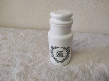 Pot à épices en verre opale