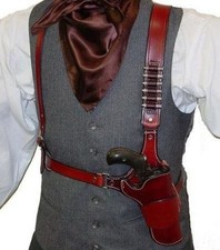 WESTERN LEATHER HOLSTER GUN