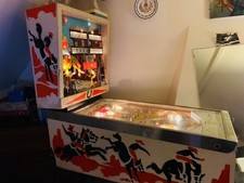 flipper gottlieb, bronco année 1960 environ