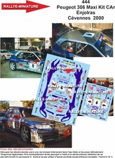 DECALS 1/43 REF 0444 PEUGEOT