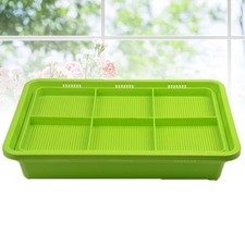  Double couches épaississent le plateau de germination des graines sans sol en