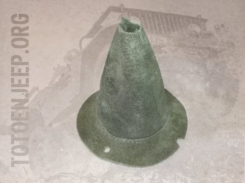 Cache levier cuir boite - cuir,