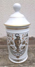 JOLI POT APOTHICAIRE,  PHARMACIE  ONGUENT. NAPOLITAIN  AU POT DE GALIEN LIMOGES 