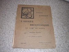 1915.armée britannique au camp de Rouen / Marcel Cosson.20/20 planches