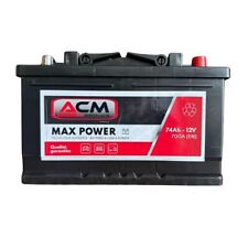 Batterie Auto MAX POWER 74Ah 700A 12V L3 = FIAMM VARTA BOSH EXIDE 74 Ah