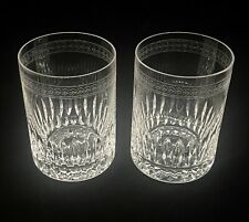 2 Verres Gobelets - Saint Louis -  Cristal - Whisky - Estampillés