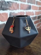 Boucles d’Oreilles Super Nana – Bijoux Super Nana Fait Main – Cadeau Fun Pop