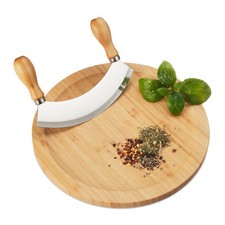 Hachoir berceuse Couteau de cuisine 1 lame 360 g Hachoir à herbes hachoir manuel