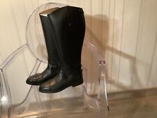 Bottes en cuir rectiligne