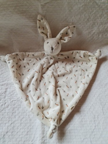 Doudou plat triangle lapin - doudou,