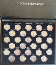 Coffret numéroté 27 monnaies 10 EUROS des régions 2011 - Argent - neuf