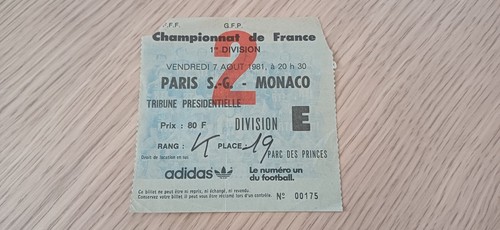 Ticket billet paris - ticket,