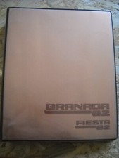 CATALOGUE/BROCHURE FORD GRANADA 1982 ET FORD FIESTA 1982