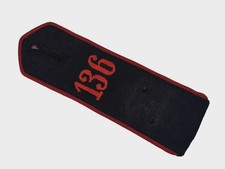 Allemand WW2 / Patte d 'épaule de la HJ , Bann 136 ( authentique )