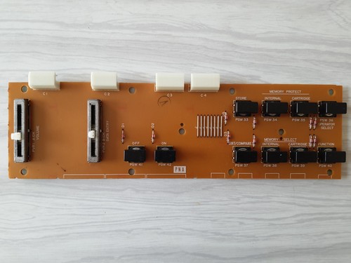 Carte panel bouton - bouton, volume