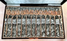 12 fourchettes à huitres à