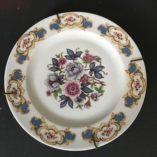 Assiette Décorative Collection En Porcelaine De Limoges DC France Avec Accroche