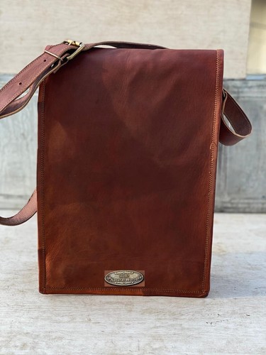 Besace cartable homme vintage - besace,