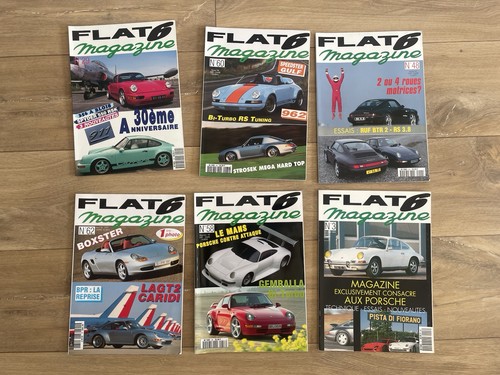 Flat magazine lot porsche - flat,