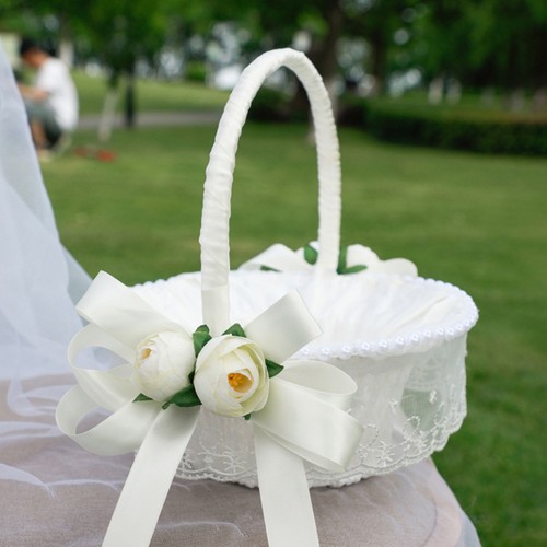 Panier fleurs mariage - panier,