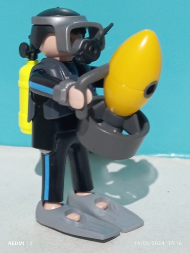 Playmobil figurine plongeur - de,