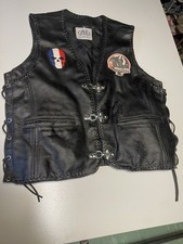 Gilet veste en cuir  Bikers HARLEY DAVIDSON  Moto Blouson