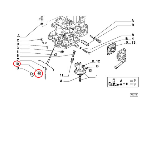 Pince carburateur fiat - fiat, 126