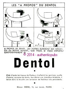 Publicite dentol dentifrice - publicite,